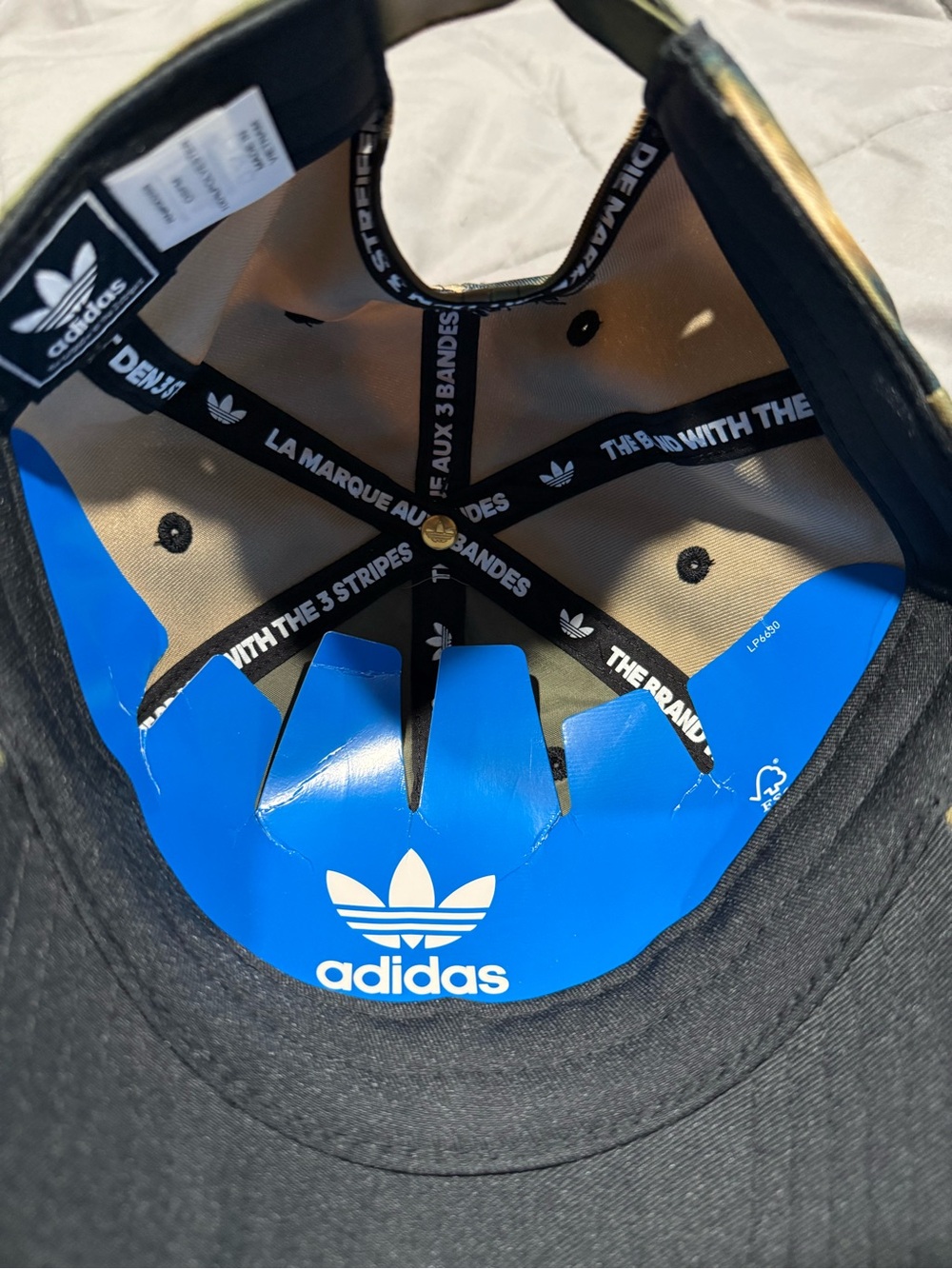adidas Camo Trefoil Baseball Cap - Picture 4 of 4